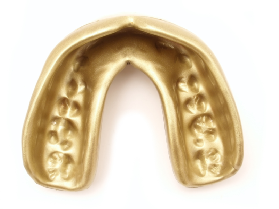 golden mouthguard